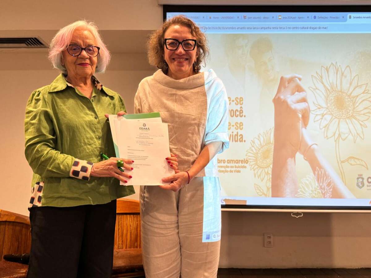 Secretarias da Saúde e da Cultura do Ceará firmam parceria para ampliar ações em prol da saúde mental