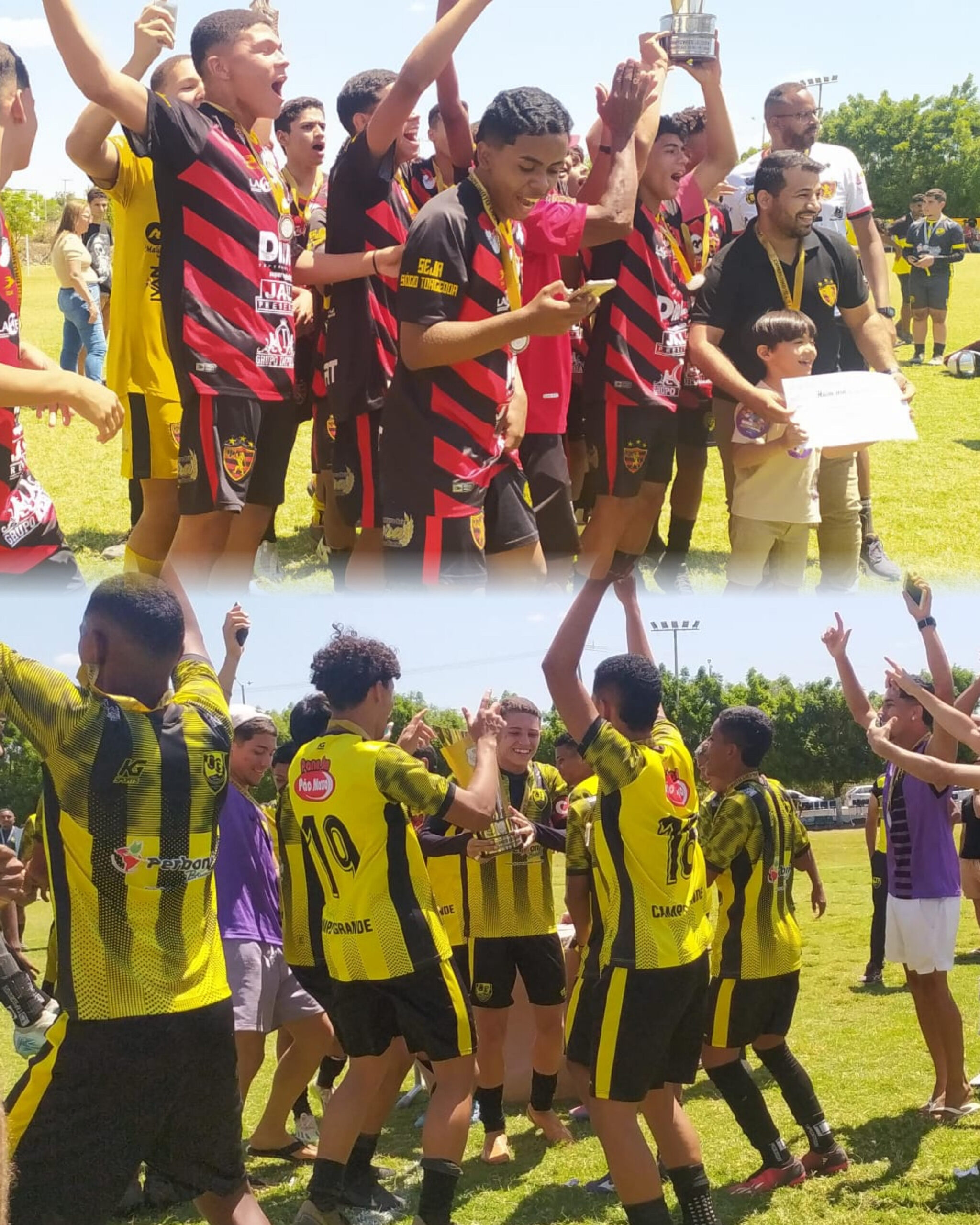 FINAIS DA LIEJ: GUARANI VENCE O SUB-15 E CAMPO GRANDE CONQUISTA O SUB-17 NO TORNEIO MUNICIPAL