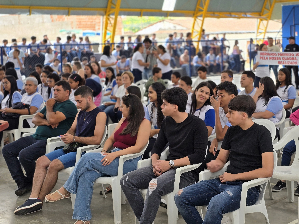 Inaugurada quadra Poliesportiva, no Liceu Diocesano do Crato