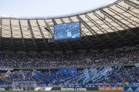 Cruzeiro - torcida - Mineirão - 5 de novembro de 2023 - confronto contra o Inter pelo Brasileiro