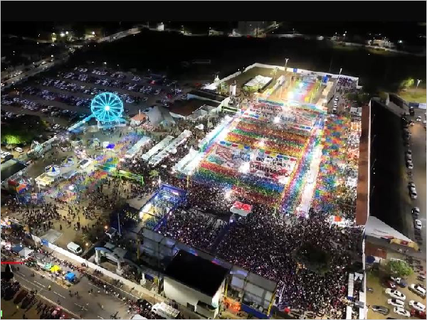 Lotação histórica no Parque Padre Cícero marca o primeiro dia de Juaforró