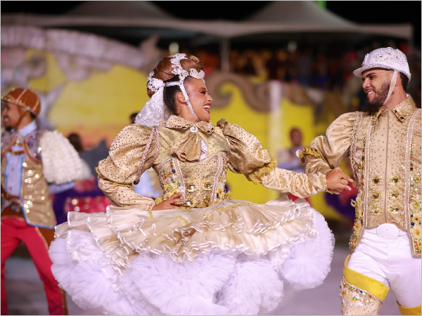 Nação Nordestina conquista 4º lugar no Campeonato Brasileiro e se destaca com prêmio de Melhor Casal de Noivos