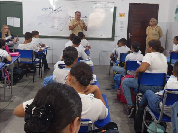 Projeto piloto transforma escolas em espaços de conscientização sobre saúde em Juazeiro do Norte