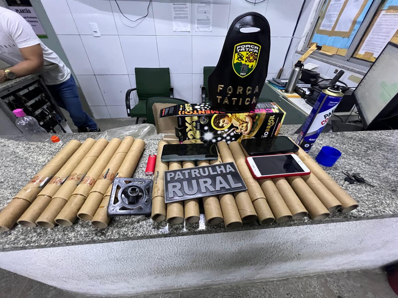 Forças de Segurança do Ceará capturam 52 suspeitos de envolvimento com as solturas de fogos e promoção de organização criminosa