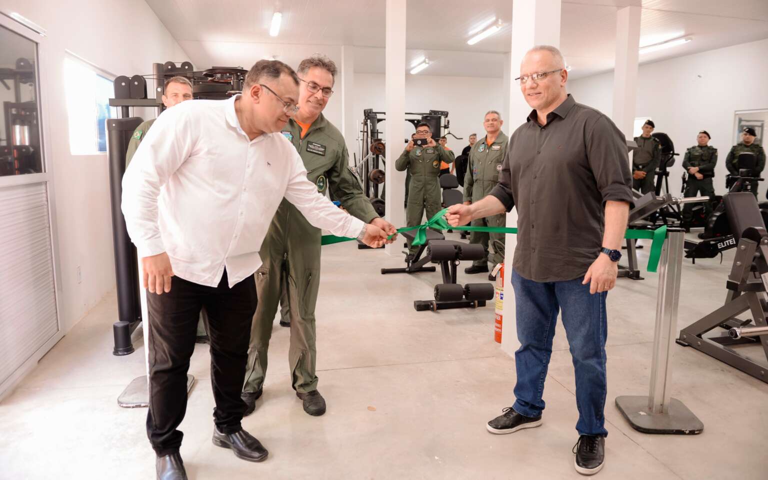 Valorização profissional e bem-estar: base da Ciopaer/SSPDS de Juazeiro do Norte recebe nova academia e alojamento