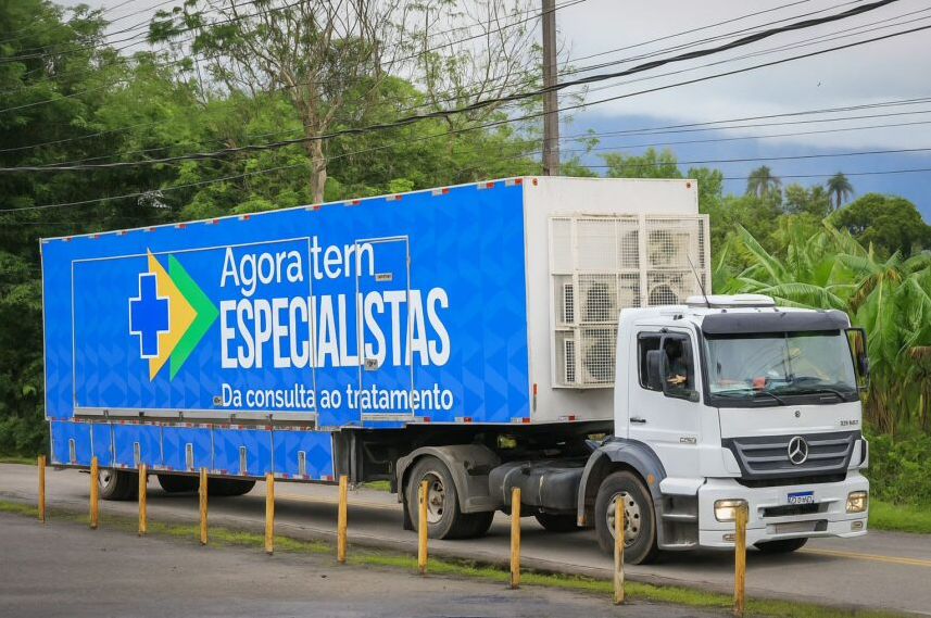 Carreta do programa ‘Agora Tem Especialistas’ chega a Juazeiro do Norte nesta sexta (17)