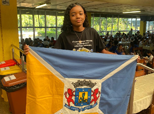 Estudante juazeirense representa o município na Conferência Nacional Infantojuvenil pelo Meio Ambiente