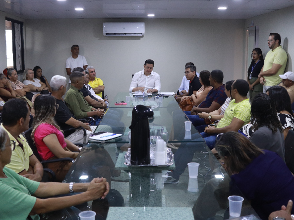 Prefeitura de Juazeiro do Norte realiza reunião com comerciantes para planejar próximas romarias