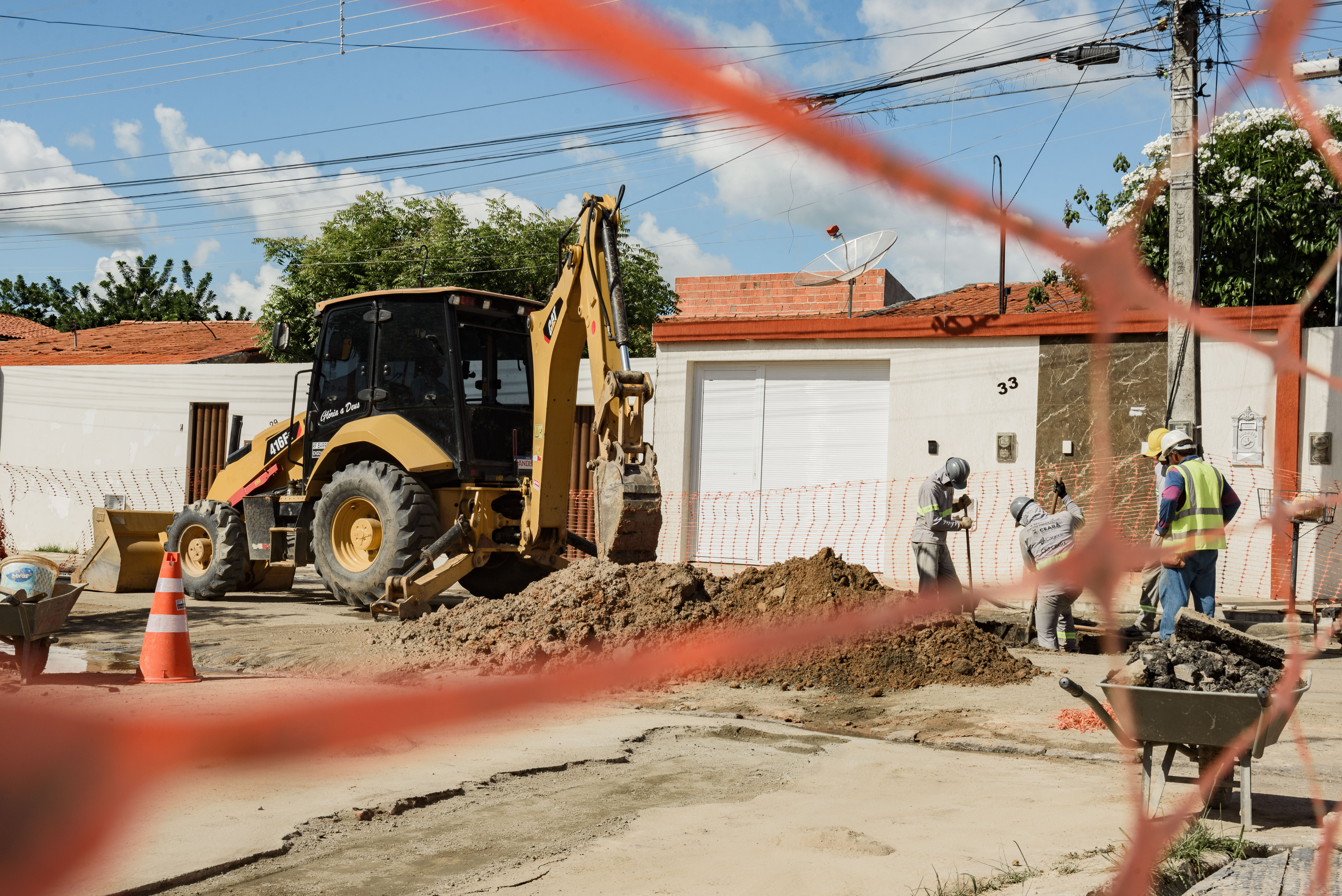 Obras de esgoto no Cariri: confira os trechos com intervenções entre os dias 19 e 24 de janeiro