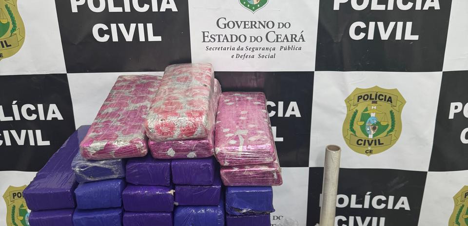 Polícia Civil desarticula esquema de tráfico e apreende mais de 40 kg de maconha em Juazeiro do Norte