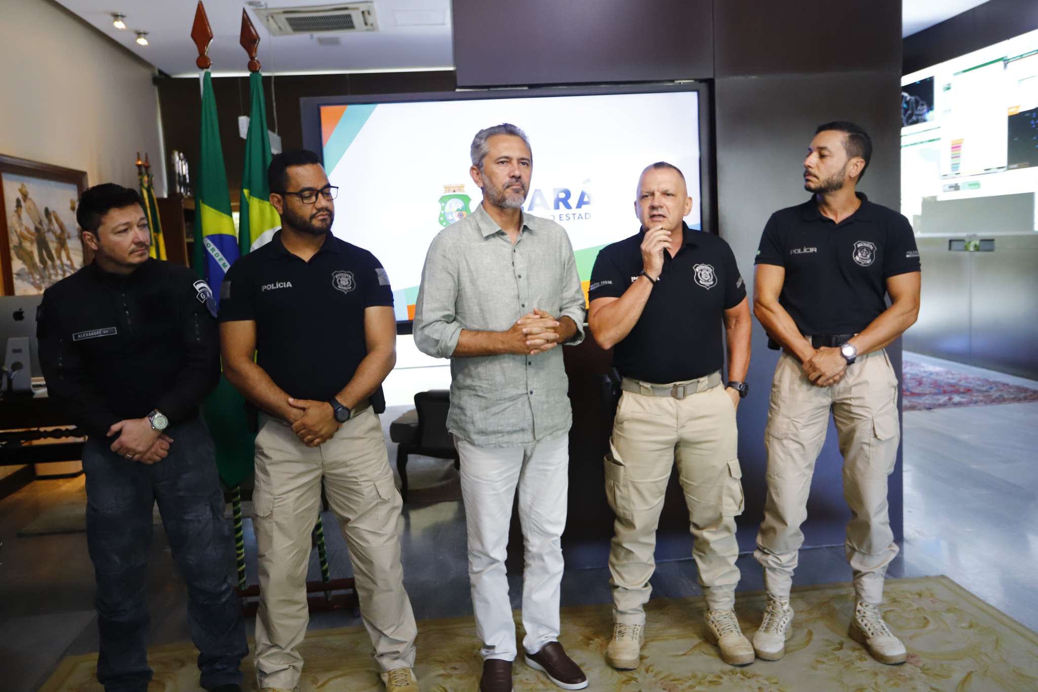 Governo do Ceará anuncia convocação de mais 440 policiais penais aprovados em concurso